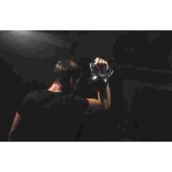 Sport-Thieme Rubber-Coated, Smooth Chrome-Handled Kettlebell -Fitness Equipment Store 119 0827 1