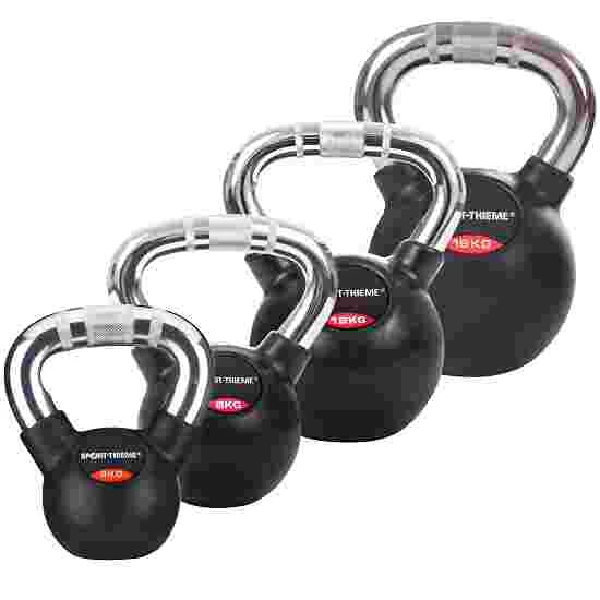 Sport-Thieme Kettlebell Set, Rubbersied With Chrome Handle 6 Sport-Thieme Kettlebell Set, Rubbersied With Chrome Handle - Image 4