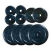 60 Kg Set Of Rubber Weight Discs 2 60 Kg Set Of Rubber Weight Discs -Fitness Equipment Store 146 5046