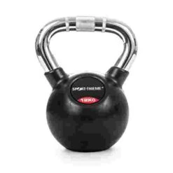 Sport-Thieme Rubberised Kettlebell With Chrome Handle -Fitness Equipment Store 220 1320