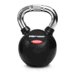 Sport-Thieme Rubberised Kettlebell With Chrome Handle -Fitness Equipment Store 220 1346
