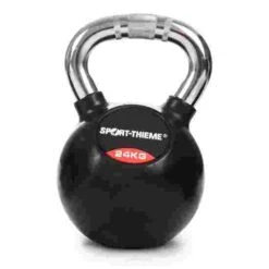 Sport-Thieme Rubberised Kettlebell With Chrome Handle -Fitness Equipment Store 220 1359