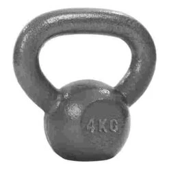 Sport-Thieme Grey-Painted, Hammer-Finish Kettlebell -Fitness Equipment Store 252 4809