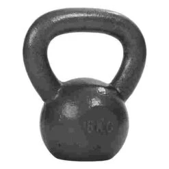 Sport-Thieme Grey-Painted, Hammer-Finish Kettlebell -Fitness Equipment Store 252 4825