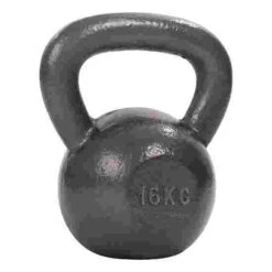 Sport-Thieme Grey-Painted, Hammer-Finish Kettlebell -Fitness Equipment Store 252 4867