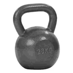 Sport-Thieme Grey-Painted, Hammer-Finish Kettlebell -Fitness Equipment Store 252 4896