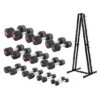 Sport-Thieme Compact Rubber Dumbbell Set -Fitness Equipment Store 270 9000
