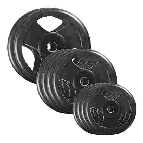 Sport-Thieme Rubber Competition Dumbbell Weight Disc Set, 50 Kg 3 Sport-Thieme Rubber Competition Dumbbell Weight Disc Set, 50 Kg